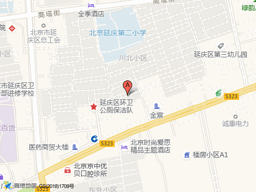 延慶區(qū)地圖