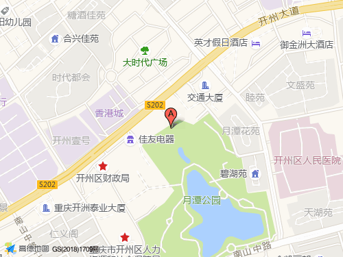 開州區(qū)地圖