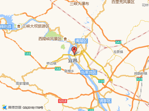 宜昌地圖