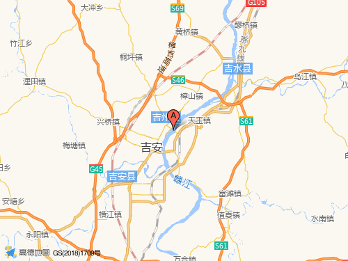 吉安地圖