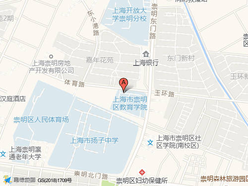 崇明區(qū)地圖