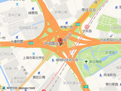 閔行區(qū)地圖