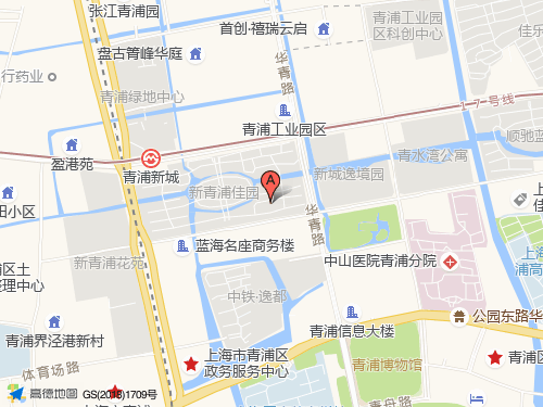 青浦區(qū)地圖