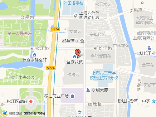 松江區(qū)地圖