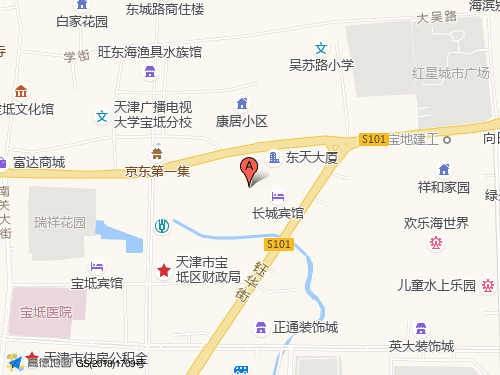 寶坻區(qū)地圖