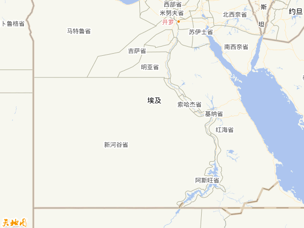 埃及地圖