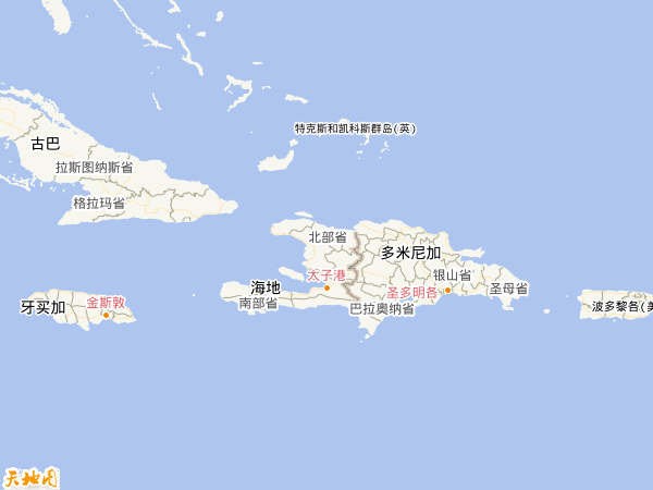 海地地圖