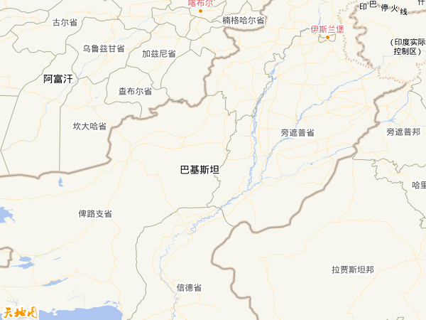 巴基斯坦地圖