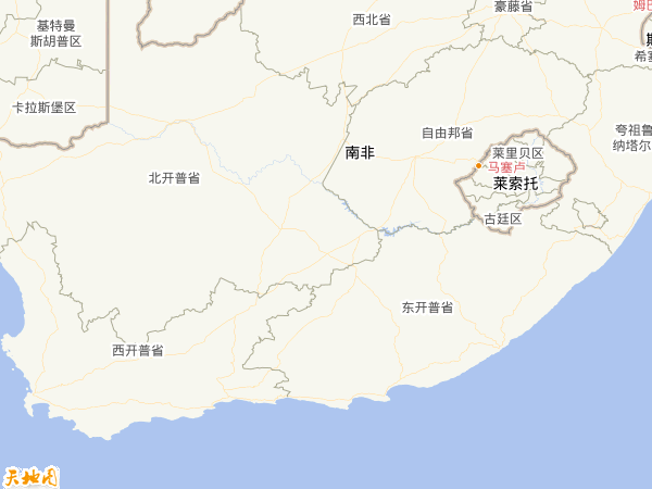 南非地圖